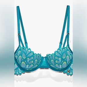 Savage X Fenty Savage Not Sorry Lightly Lined Lace Balconette Bra